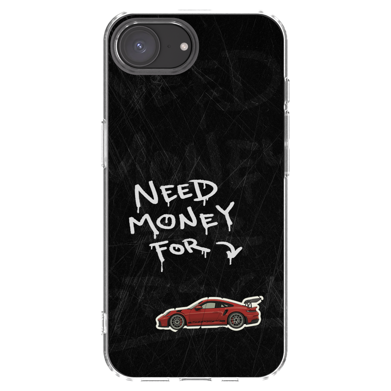 Picasee átlátszó szilikon tok az alábbi mobiltelefonokra Apple iPhone 16e - Track Mode