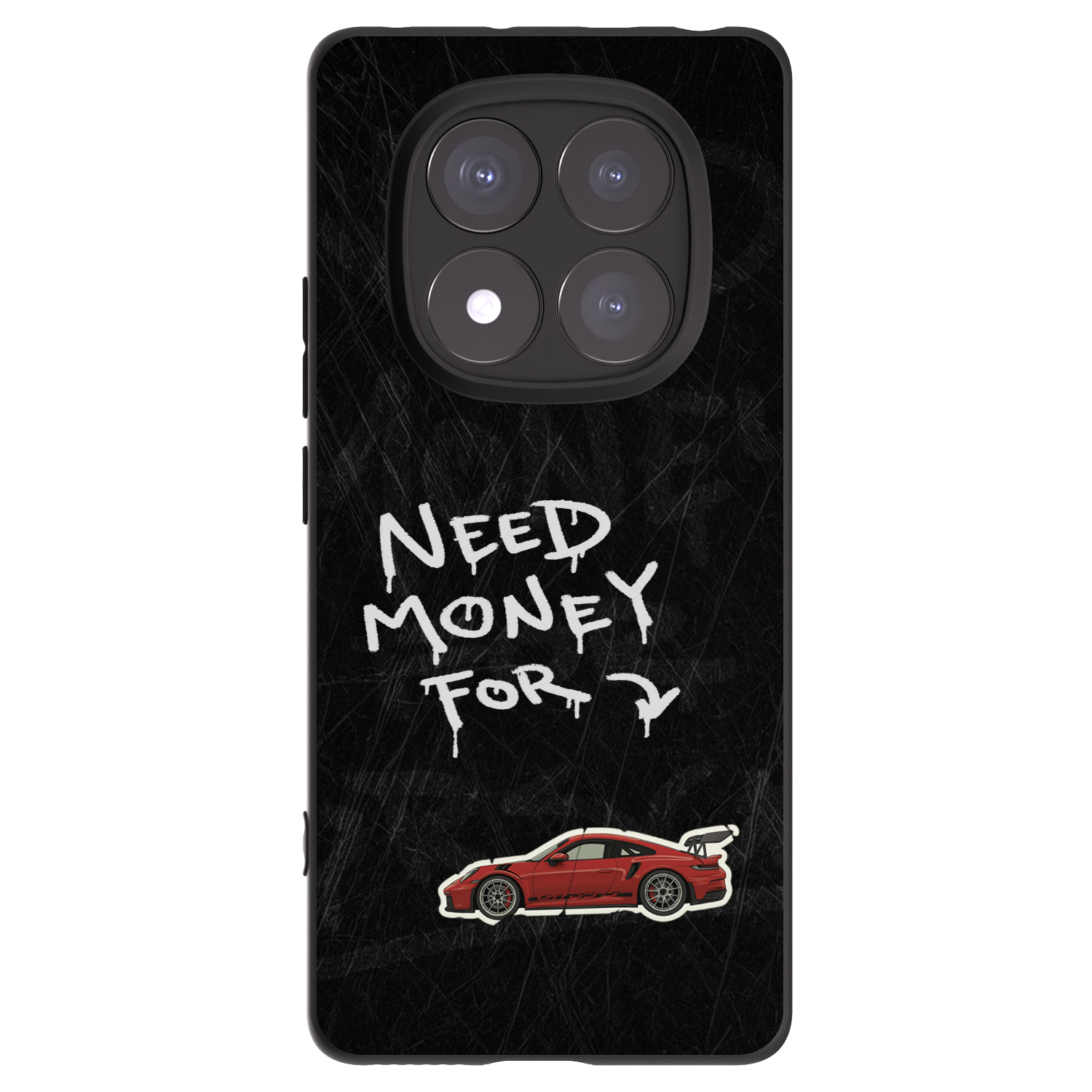 Picasee fekete szilikon tok az alábbi mobiltelefonokra Xiaomi Redmi Note 14 Pro 5G - Track Mode