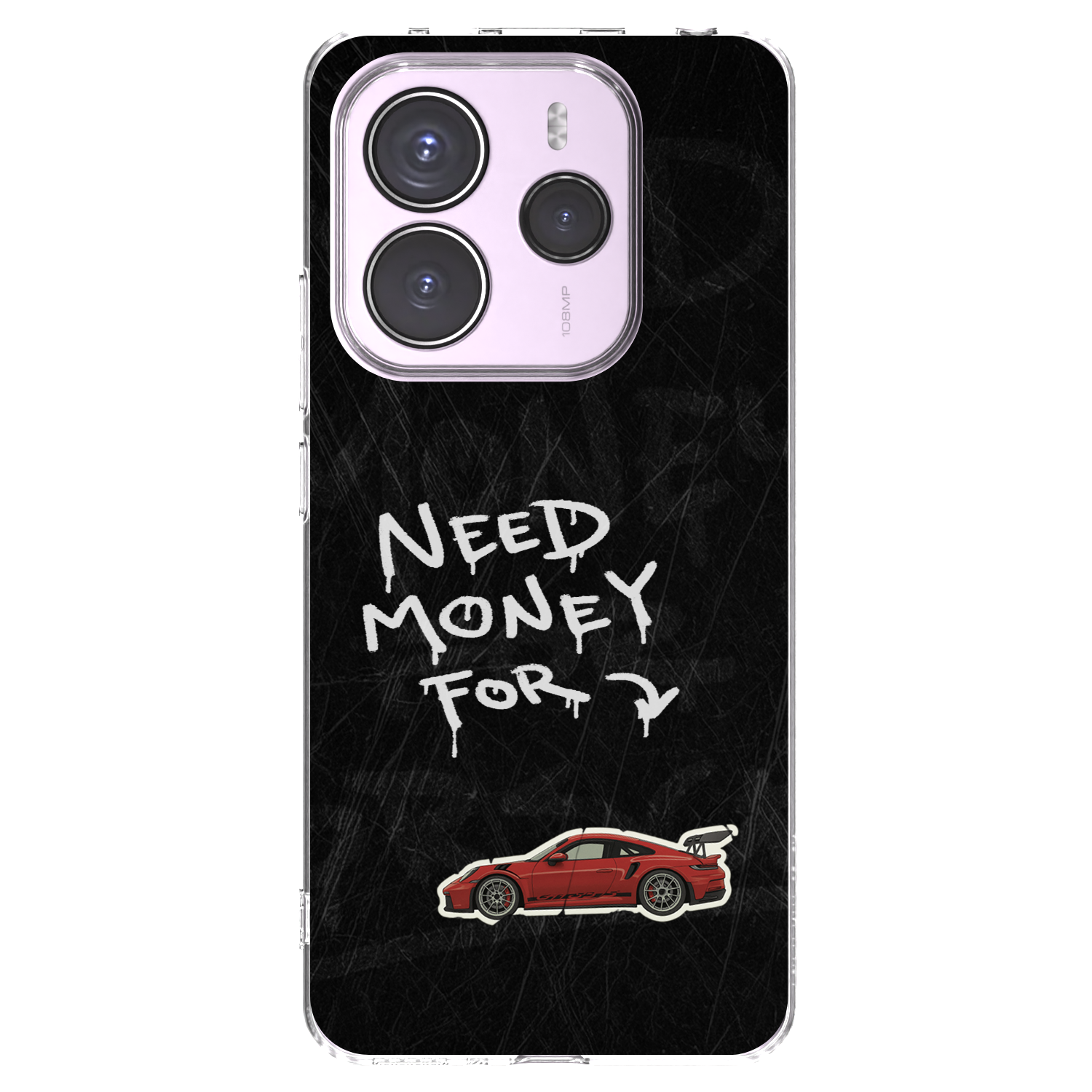 Picasee átlátszó szilikon tok az alábbi mobiltelefonokra Xiaomi Redmi Note 14 5G - Track Mode