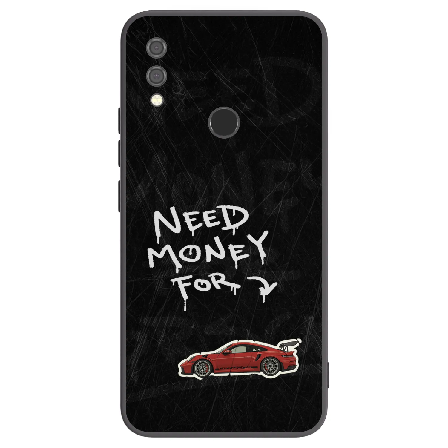 Picasee fekete szilikon tok az alábbi mobiltelefonokra Xiaomi Redmi Note 7 - Track Mode