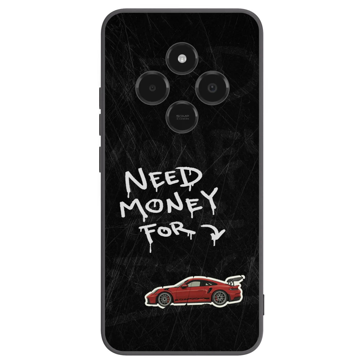 Picasee fekete szilikon tok az alábbi mobiltelefonokra Xiaomi Poco C75 - Track Mode