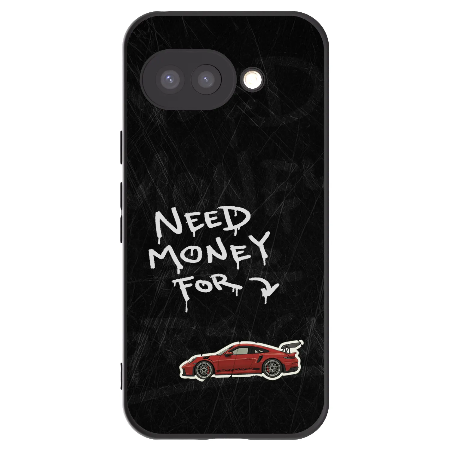 Picasee fekete szilikon tok az alábbi mobiltelefonokra Google Pixel 9a - Track Mode