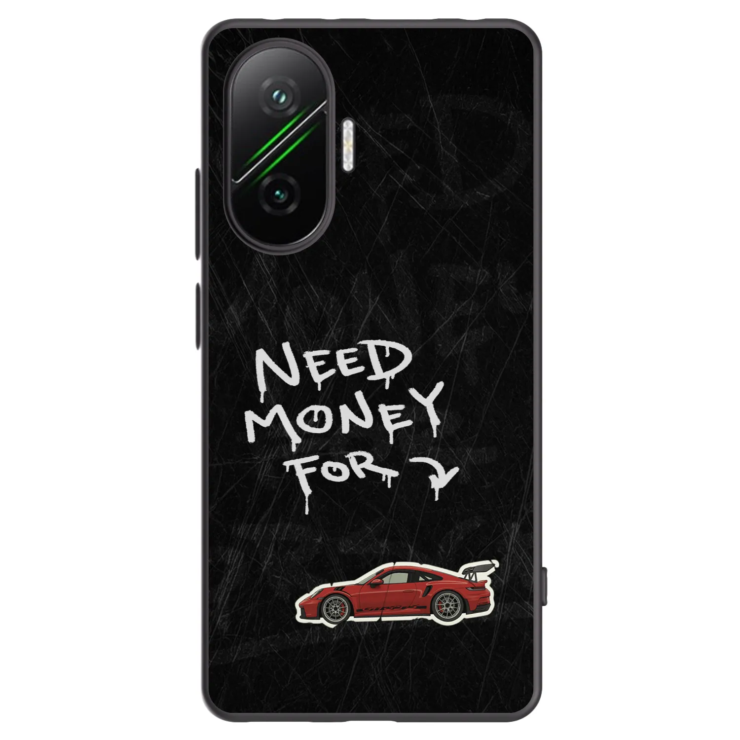 Picasee fekete szilikon tok az alábbi mobiltelefonokra Xiaomi Poco F7 Pro 5G - Track Mode