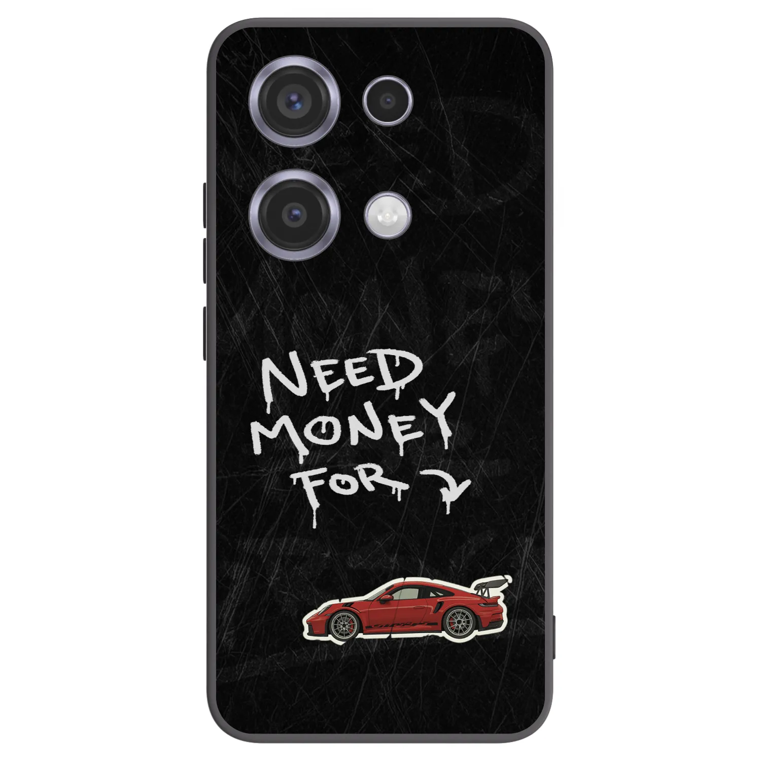 Picasee fekete szilikon tok az alábbi mobiltelefonokra Xiaomi Redmi Note 14S - Track Mode