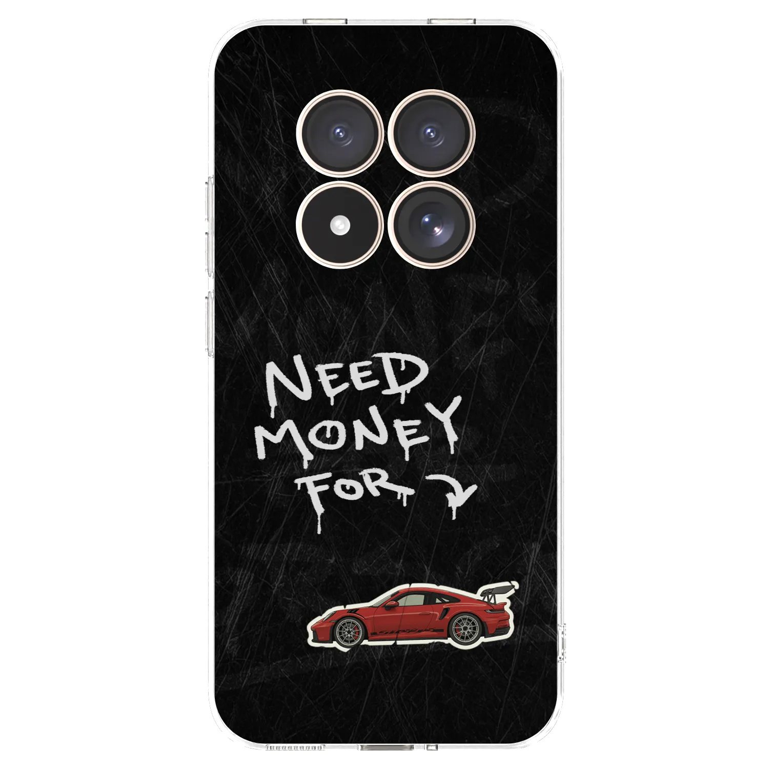 Picasee átlátszó szilikon tok az alábbi mobiltelefonokra Xiaomi Redmi Note 15 Pro 4G - Track Mode