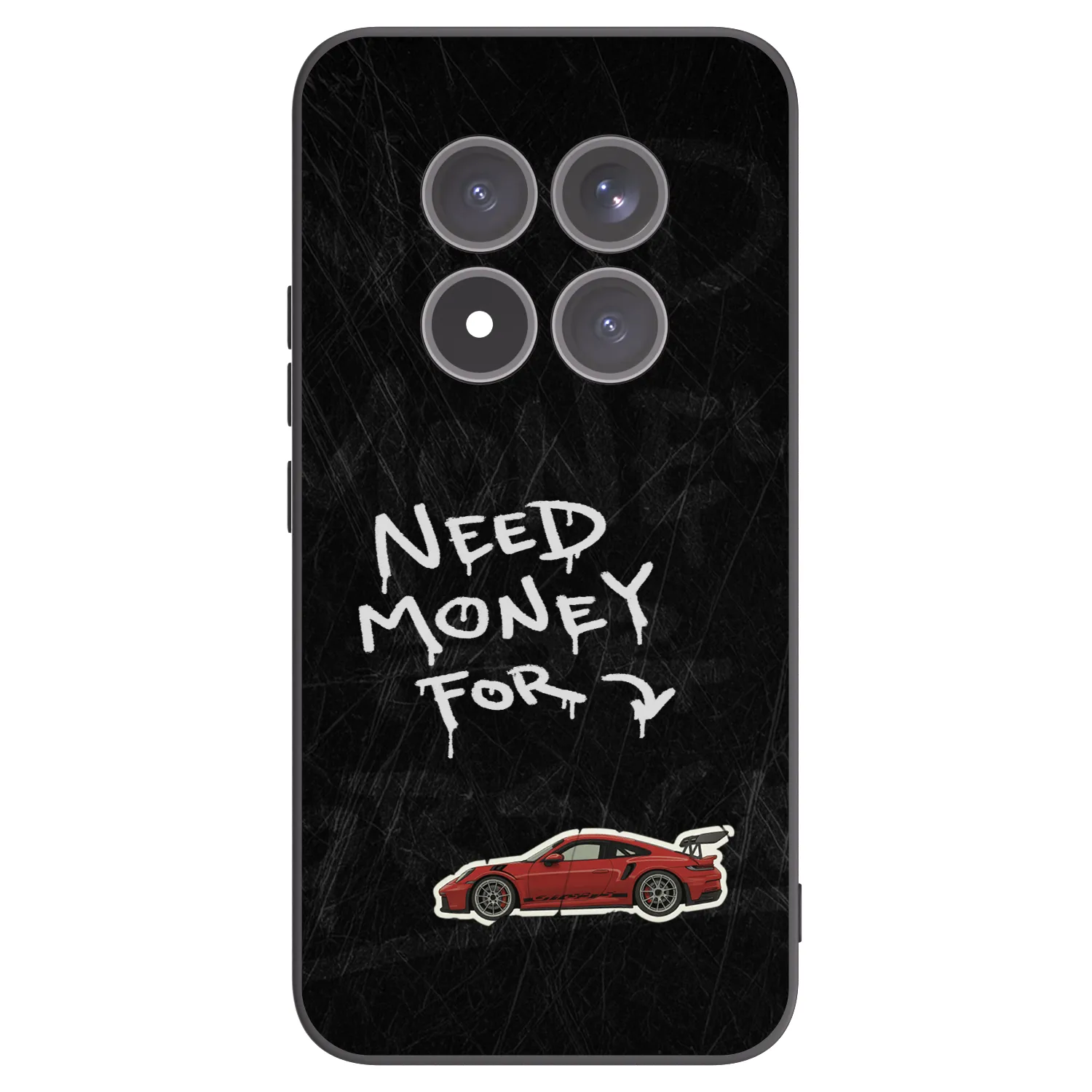 Picasee fekete szilikon tok az alábbi mobiltelefonokra Xiaomi Redmi Note 15 Pro+ - Track Mode