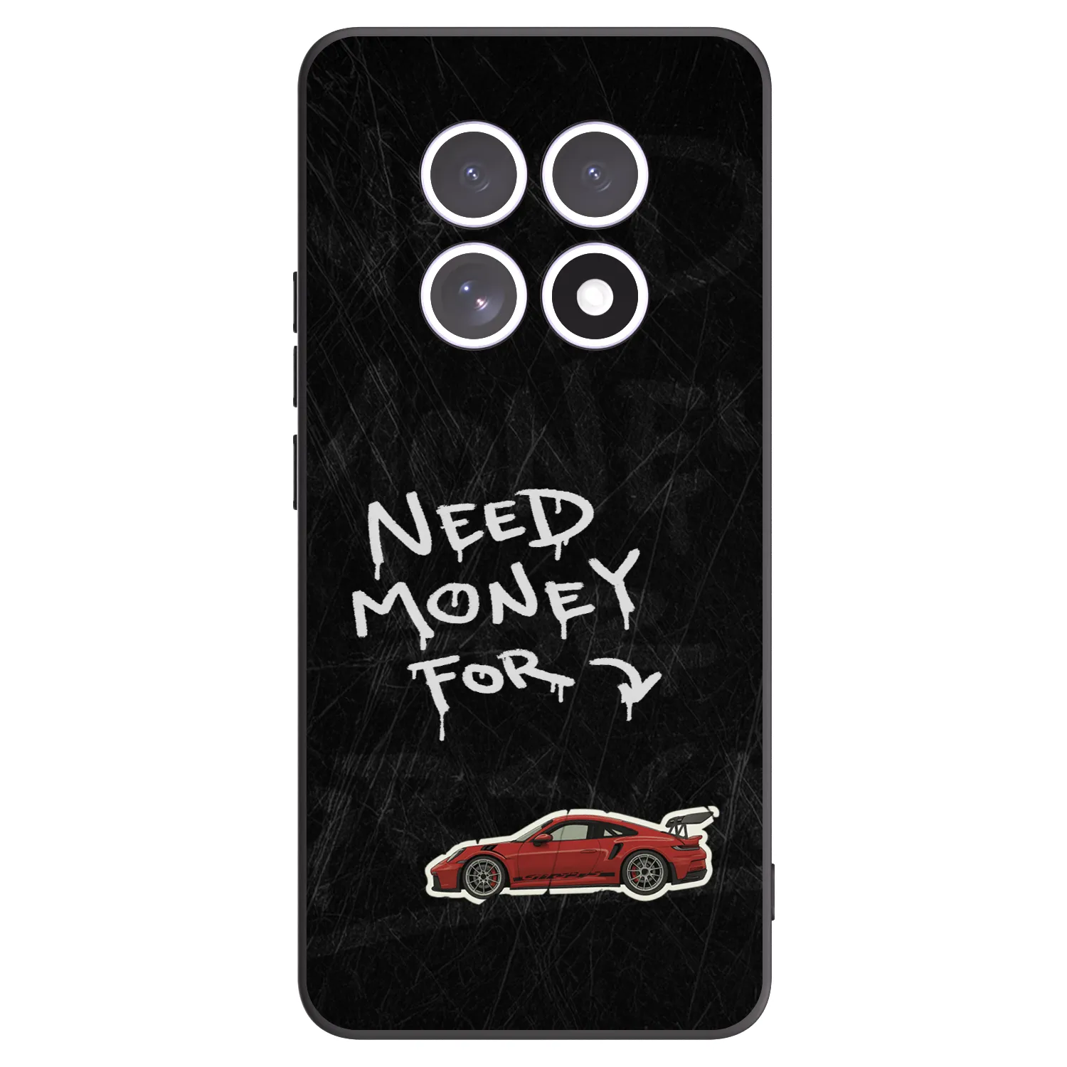 Picasee fekete szilikon tok az alábbi mobiltelefonokra Xiaomi Redmi Note 15 - Track Mode