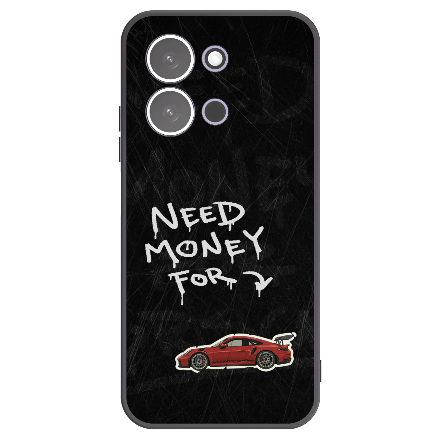 Picasee fekete szilikon tok az alábbi mobiltelefonokra Xiaomi Redmi 15C 5G - Track Mode