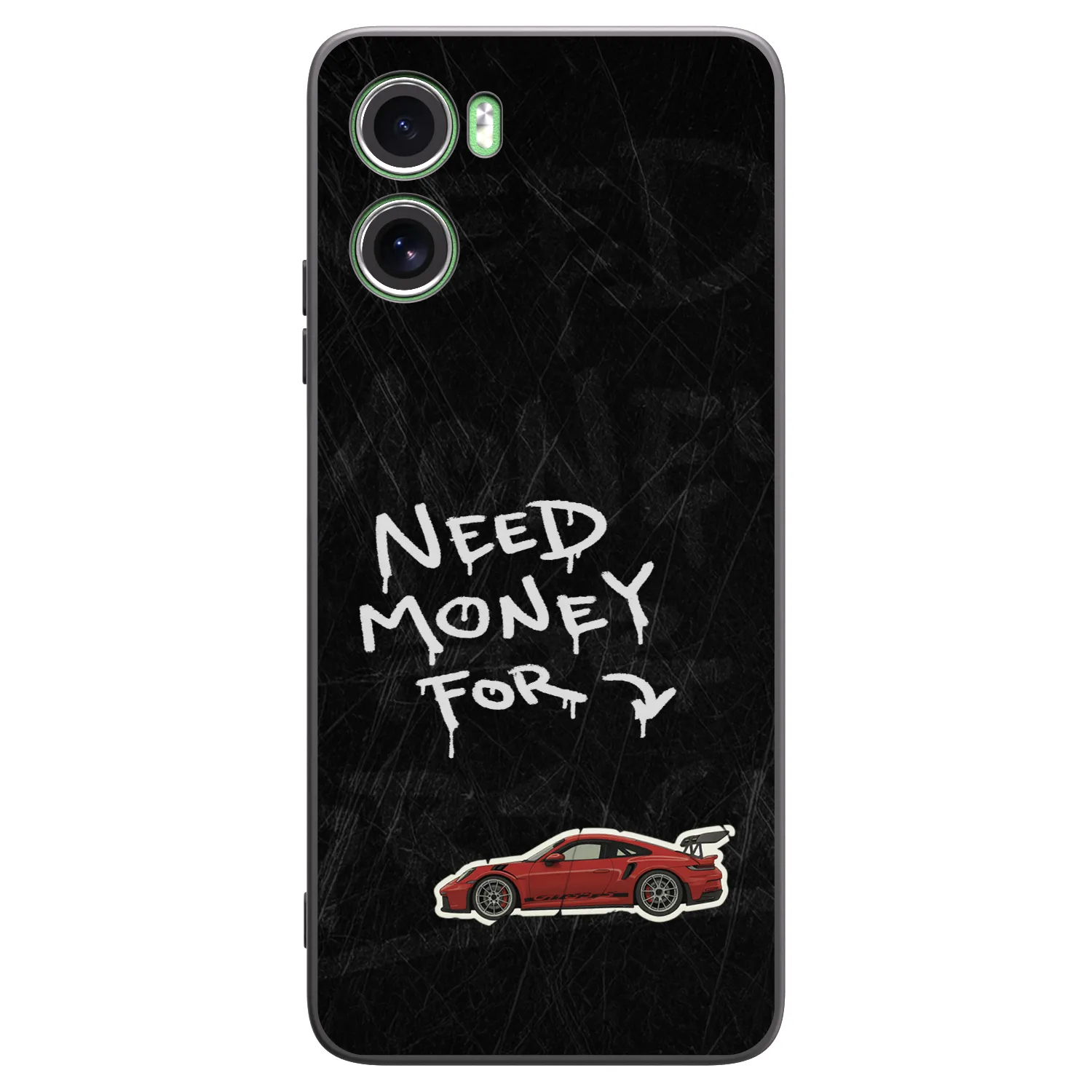 Picasee fekete szilikon tok az alábbi mobiltelefonokra Motorola Moto G06 - Track Mode