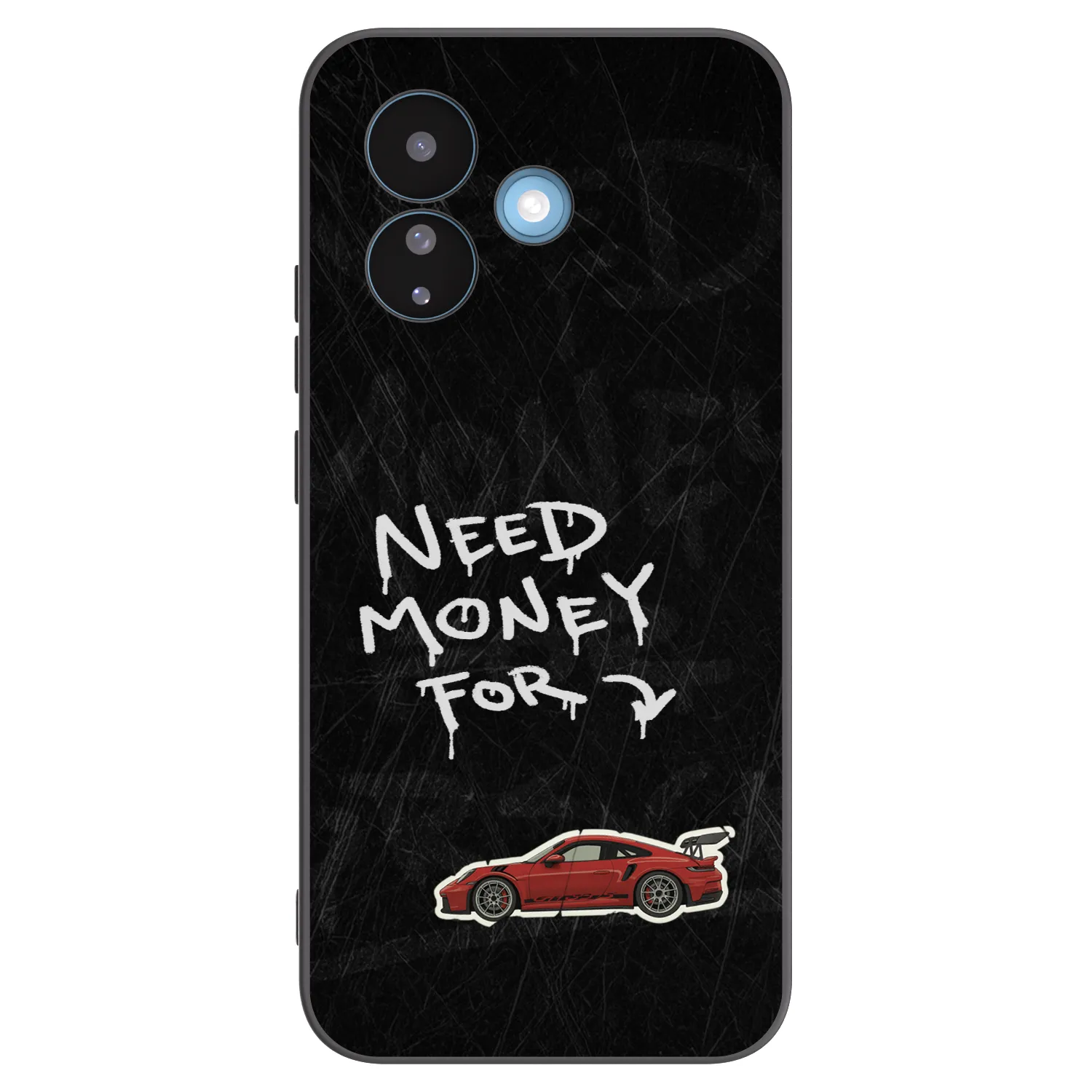 Picasee fekete szilikon tok az alábbi mobiltelefonokra Xiaomi Redmi Note 17 Pro 5G - Track Mode