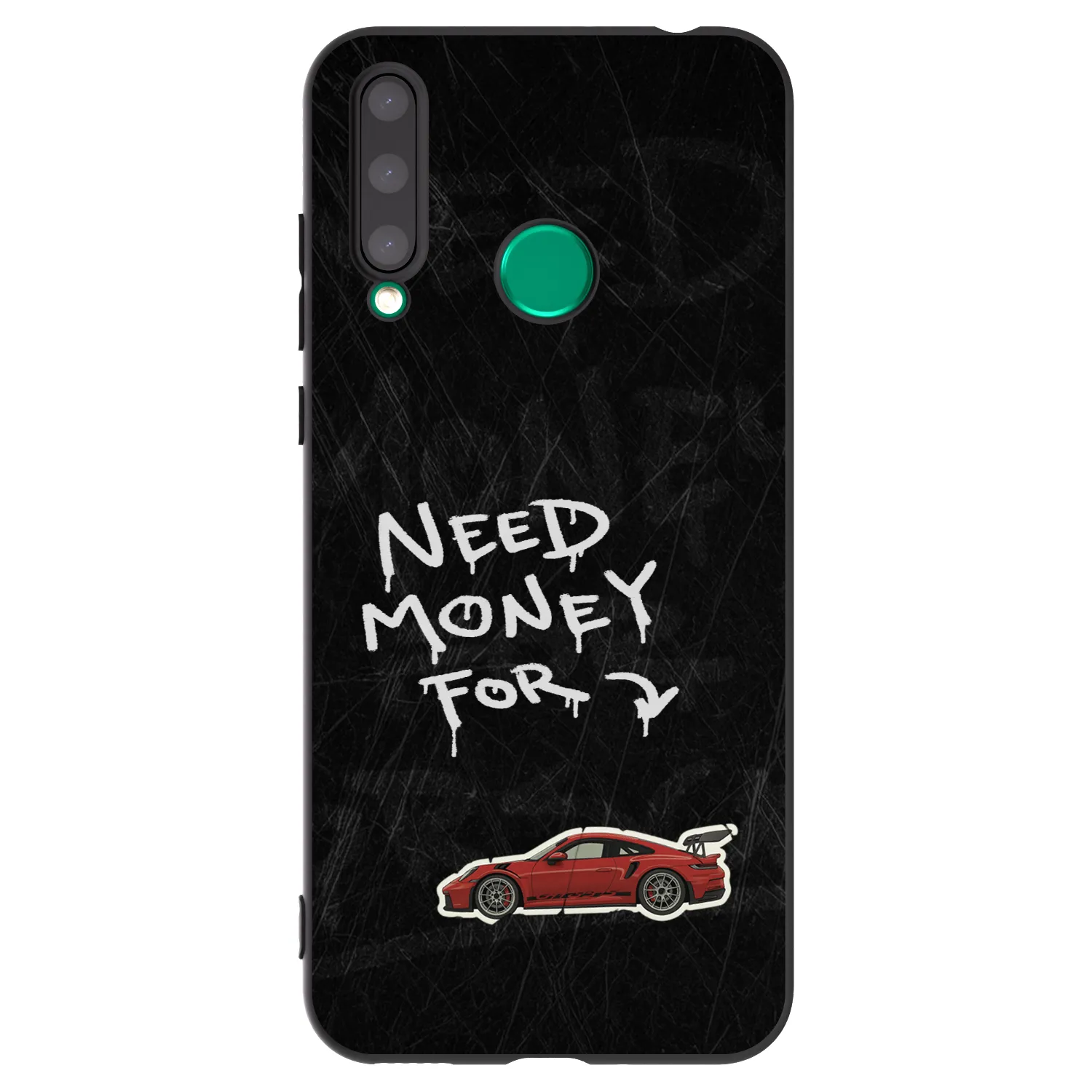 Picasee fekete szilikon tok az alábbi mobiltelefonokra Honor 20 Lite - Track Mode