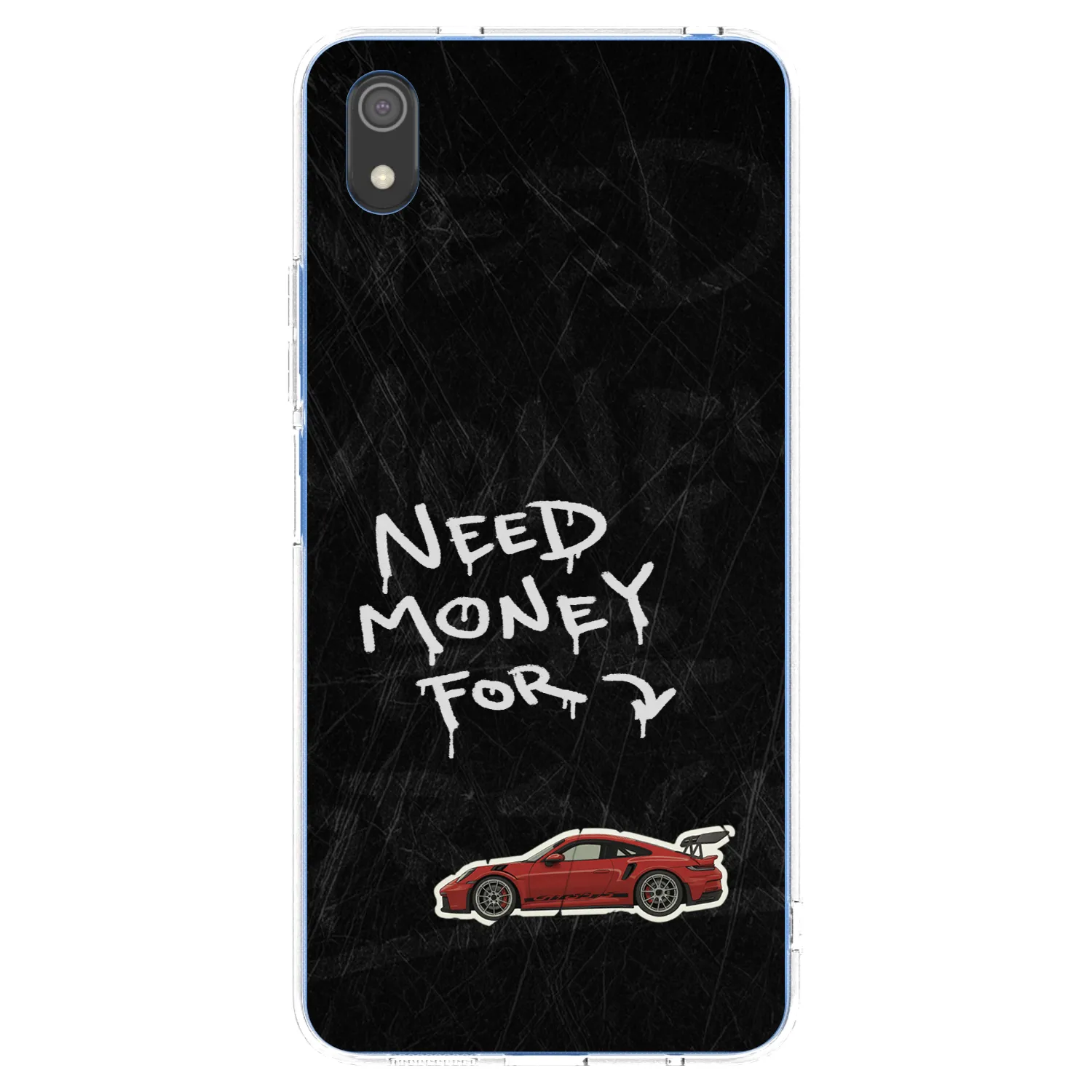 Picasee átlátszó szilikon tok az alábbi mobiltelefonokra Xiaomi Redmi 7A - Track Mode