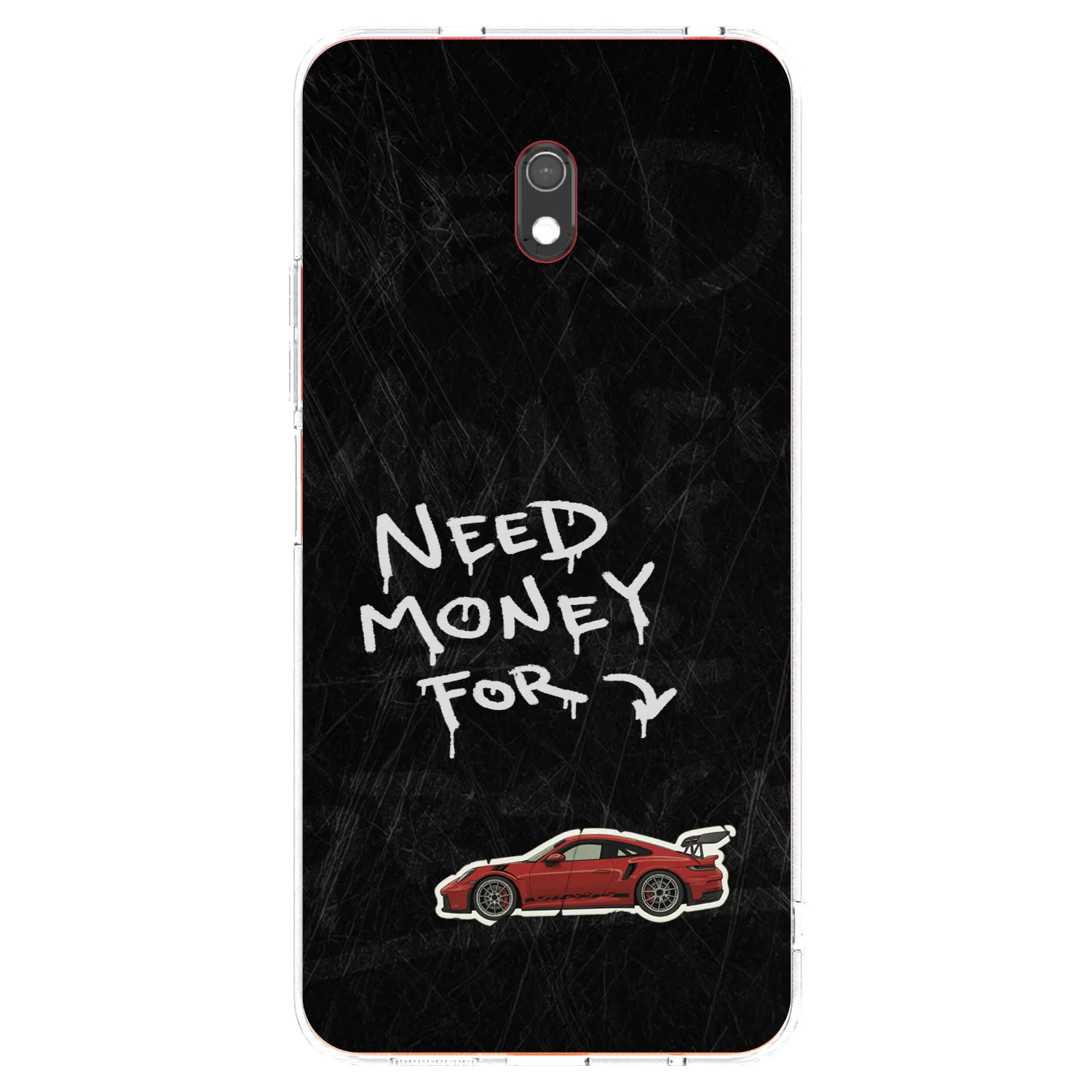 Picasee átlátszó szilikon tok az alábbi mobiltelefonokra Xiaomi Redmi 8A - Track Mode