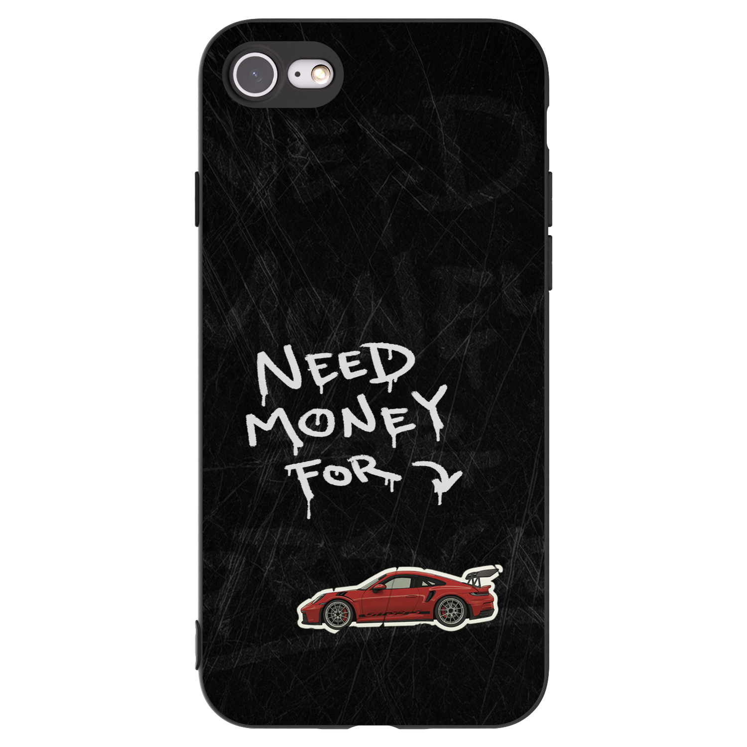 Picasee fekete szilikon tok az alábbi mobiltelefonokra Apple iPhone SE 2020 - Track Mode