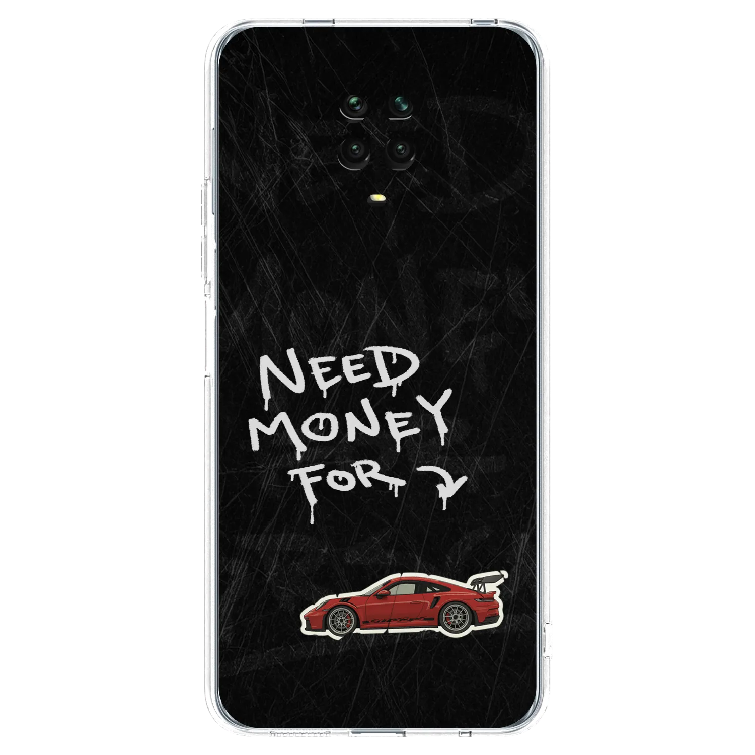 Picasee átlátszó szilikon tok az alábbi mobiltelefonokra Xiaomi Redmi Note 9S - Track Mode