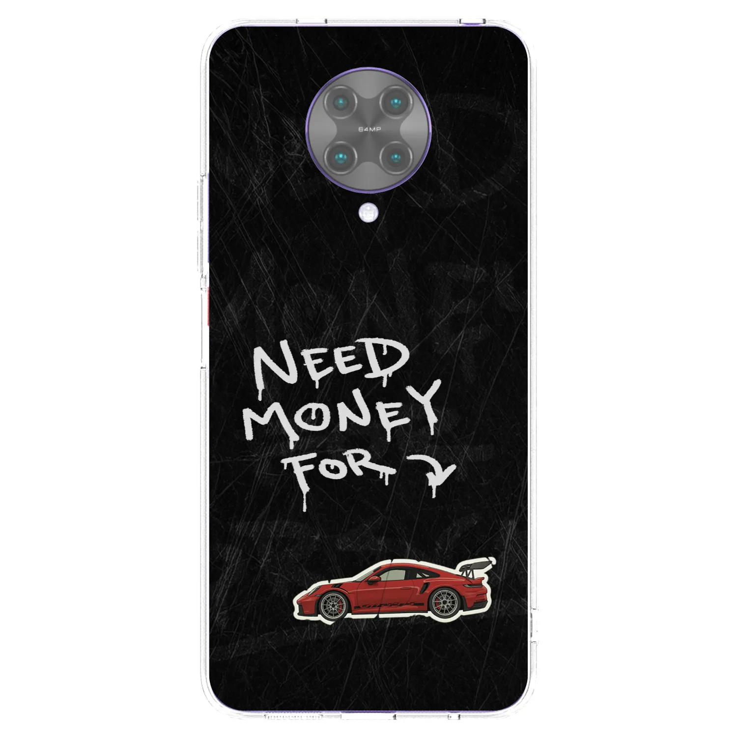 Picasee átlátszó szilikon tok az alábbi mobiltelefonokra Xiaomi Poco F2 Pro - Track Mode