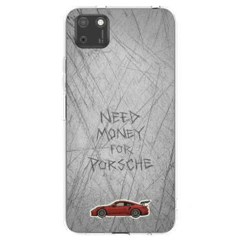 Picasee átlátszó szilikon tok az alábbi mobiltelefonokra Huawei Y5P - Garage Scratch