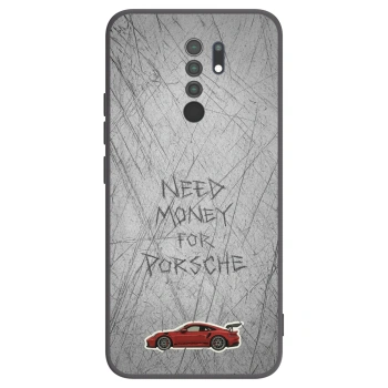 Picasee fekete szilikon tok az alábbi mobiltelefonokra Xiaomi Redmi 9 - Garage Scratch