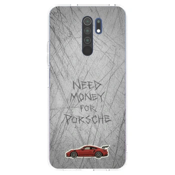 Picasee átlátszó szilikon tok az alábbi mobiltelefonokra Xiaomi Redmi 9 - Garage Scratch