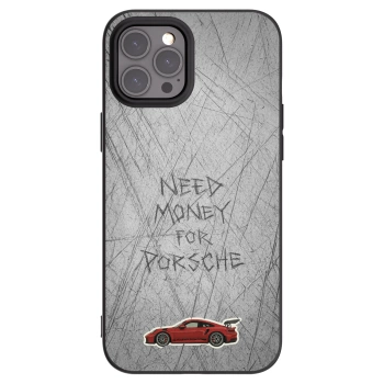 Picasee fekete szilikon tok az alábbi mobiltelefonokra Apple iPhone 12 Pro Max - Garage Scratch