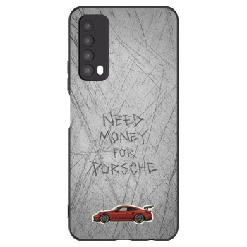 Picasee fekete szilikon tok az alábbi mobiltelefonokra Huawei P Smart 2021 - Garage Scratch