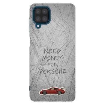Picasee átlátszó szilikon tok az alábbi mobiltelefonokra Samsung Galaxy A12 A125F - Garage Scratch
