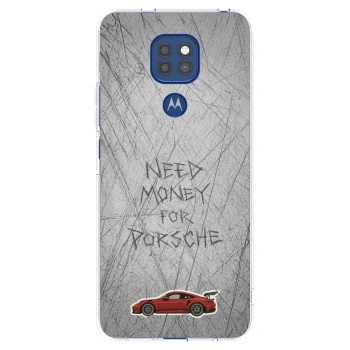 Picasee átlátszó szilikon tok az alábbi mobiltelefonokra Motorola Moto G9 Play - Garage Scratch