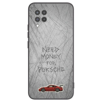 Picasee fekete szilikon tok az alábbi mobiltelefonokra Samsung Galaxy A42 A426B - Garage Scratch