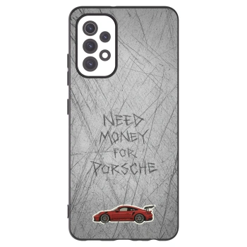 Picasee fekete szilikon tok az alábbi mobiltelefonokra Samsung Galaxy A32 5G A326B - Garage Scratch
