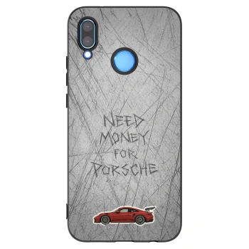 Picasee fekete szilikon tok az alábbi mobiltelefonokra Huawei P20 Lite - Garage Scratch