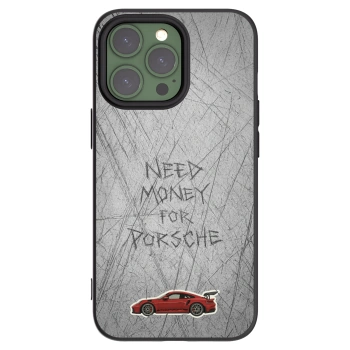 Picasee fekete szilikon tok az alábbi mobiltelefonokra Apple iPhone 13 Pro - Garage Scratch