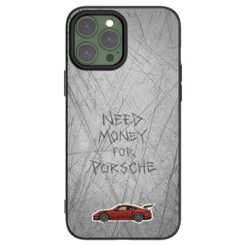 Picasee fekete szilikon tok az alábbi mobiltelefonokra Apple iPhone 13 Pro Max - Garage Scratch