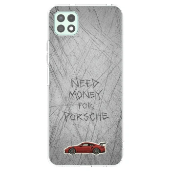 Picasee átlátszó szilikon tok az alábbi mobiltelefonokra Samsung Galaxy A22 A226B 5G - Garage Scratch
