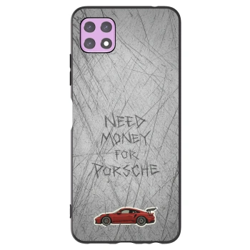 Picasee fekete szilikon tok az alábbi mobiltelefonokra Samsung Galaxy A22 A226B 5G - Garage Scratch