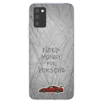 Picasee átlátszó szilikon tok az alábbi mobiltelefonokra Samsung Galaxy A02s A025G - Garage Scratch