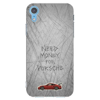 Picasee átlátszó szilikon tok az alábbi mobiltelefonokra Apple iPhone XR - Garage Scratch