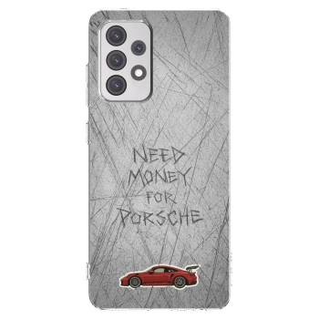 Picasee átlátszó szilikon tok az alábbi mobiltelefonokra Samsung Galaxy A52s 5G A528B - Garage Scratch