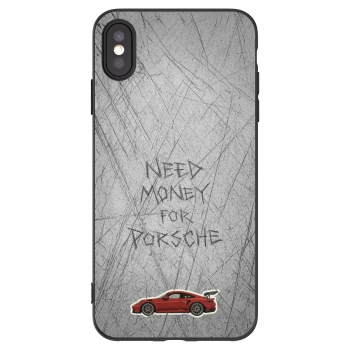 Picasee fekete szilikon tok az alábbi mobiltelefonokra Apple iPhone XS Max - Garage Scratch