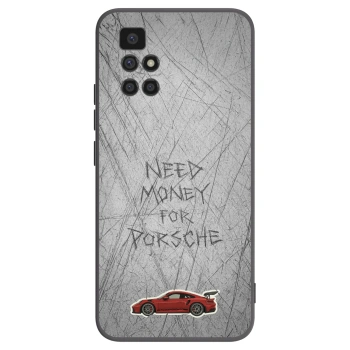 Picasee fekete szilikon tok az alábbi mobiltelefonokra Xiaomi Redmi 10 - Garage Scratch