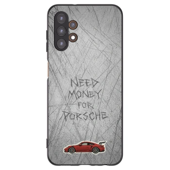 Picasee fekete szilikon tok az alábbi mobiltelefonokra Samsung Galaxy A13 4G A135 - Garage Scratch