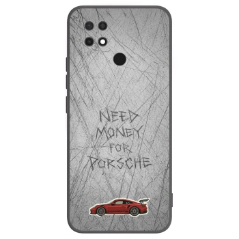 Picasee fekete szilikon tok az alábbi mobiltelefonokra Xiaomi Redmi 10C - Garage Scratch