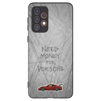 Picasee fekete szilikon tok az alábbi mobiltelefonokra Samsung Galaxy A33 5G A336 - Garage Scratch