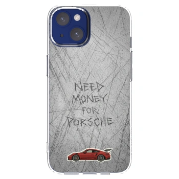 Picasee átlátszó szilikon tok az alábbi mobiltelefonokra Apple iPhone 14 - Garage Scratch
