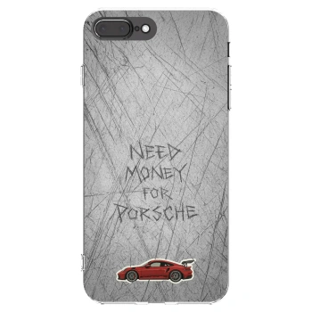 Picasee átlátszó szilikon tok az alábbi mobiltelefonokra Apple iPhone 8 Plus - Garage Scratch