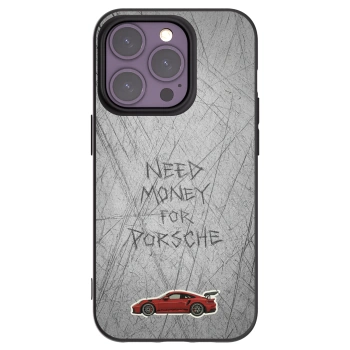 Picasee fekete szilikon tok az alábbi mobiltelefonokra Apple iPhone 14 Pro - Garage Scratch