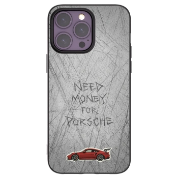 Picasee fekete szilikon tok az alábbi mobiltelefonokra Apple iPhone 14 Pro Max - Garage Scratch