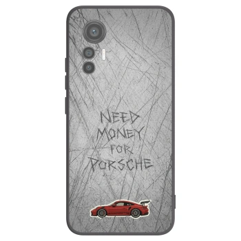 Picasee fekete szilikon tok az alábbi mobiltelefonokra Xiaomi 12 Lite - Garage Scratch