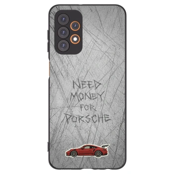 Picasee fekete szilikon tok az alábbi mobiltelefonokra Samsung Galaxy A23 A236B 5G - Garage Scratch