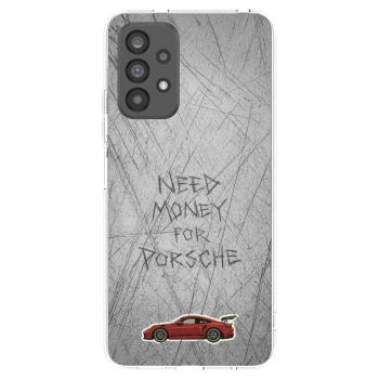 Picasee átlátszó szilikon tok az alábbi mobiltelefonokra Samsung Galaxy A73 5G - Garage Scratch