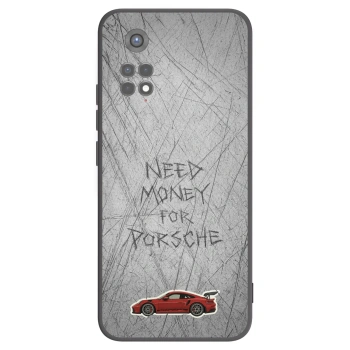 Picasee fekete szilikon tok az alábbi mobiltelefonokra Xiaomi Redmi Note 11S 5G - Garage Scratch